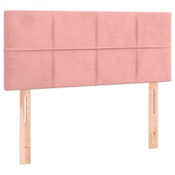 Tête de lit à LED Rose 90x5x78/88 cm Velours 626832626832