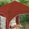 Tente de fête pop-up 192 x 192 x 245 cm Terre cuite 626833626833