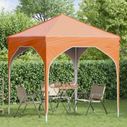 Tente de fête pop-up 194 x 194 x 245 cm Orange 626835626835