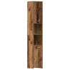Armoire salle de bain vieux bois 30x30x183,5 cm bois ingénierie 626840626840