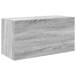 Armoire murale de bain sonoma gris 60x25x30cm bois d'ingénierie 626841626841