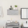Armoire murale de bain sonoma gris 60x25x30cm bois d'ingénierie 626841626841