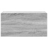 Armoire murale de bain sonoma gris 60x25x30cm bois d'ingénierie 626841626841