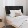 Tête de lit capitonnée Noir 75 cm Pin massif 626845626845