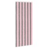 Rideau anti-insectes en chenille Gris Argent et Rose 626850626850