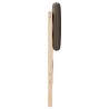 Tête de lit capitonnée Marron et Taupe 75 cm Pin massif 626851626851