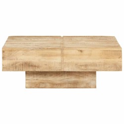 Table basse 80x80x28 cm Bois de manguier massif 626854626854