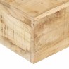 Table basse 80x80x28 cm Bois de manguier massif 626854626854