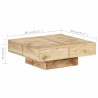 Table basse 80x80x28 cm Bois de manguier massif 626854626854