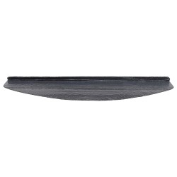 Tapis d'escalier auto-adhésifs 15 pcs Noir 80 x 28 x 3,5 cm 626857626857