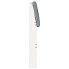 Tête de lit capitonnée Gris clair 135 cm Pin massif 626858626858