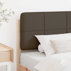 Tête de lit capitonnée Marron et Taupe 75 cm Pin massif 626863626863