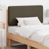 Tête de lit capitonnée Marron et Taupe 75 cm Pin massif 626864626864
