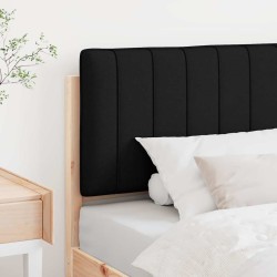 Tête de lit capitonnée Marron et Noir 75 cm Pin massif 626866626866