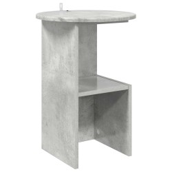 Table d'appoint Gris béton Ø 39,5 x 55 cm Bois d'ingénierie 626870626870
