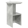 Table d'appoint Gris béton Ø 39,5 x 55 cm Bois d'ingénierie 626870626870