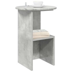Table d'appoint Gris béton Ø 39,5 x 55 cm Bois d'ingénierie 626870626870