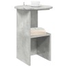 Table d'appoint Gris béton Ø 39,5 x 55 cm Bois d'ingénierie 626870626870