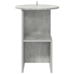 Table d'appoint Gris béton Ø 39,5 x 55 cm Bois d'ingénierie 626870626870