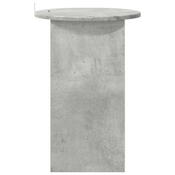 Table d'appoint Gris béton Ø 39,5 x 55 cm Bois d'ingénierie 626870626870