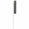 Tête de lit capitonnée Blanc et gris clair 75 cm Pin massif 626875626875