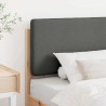 Tête de lit capitonnée Marron et gris clair 75 cm Pin massif 626877626877