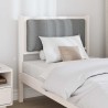 Tête de lit capitonnée avec tête de lit Blanc 80 cm Pin massif 626879626879