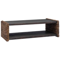 Table basse Naturel 110 x 55 x 35 cm Bois de Mahogany Massif 626881626881