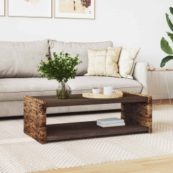 Table basse Naturel 110 x 55 x 35 cm Bois de Mahogany Massif 626881626881