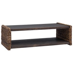 Table basse Naturel 110 x 55 x 35 cm Bois de Mahogany Massif 626881626881