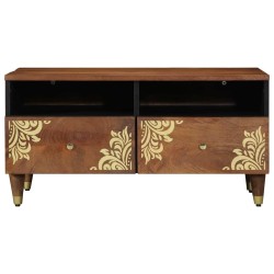 Table basse Marron miel 80 x 54 x 40 cm Bois de mangue massif 626882626882