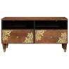 Table basse Marron miel 80 x 54 x 40 cm Bois de mangue massif 626882626882
