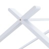 Cadre de lit d'enfant Blanc Bois de pin massif 90x200 cm 626885626885