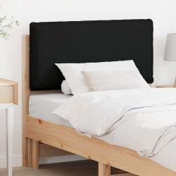 Tête de lit capitonnée Naturel et Noir 75 cm Pin massif 626886626886