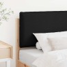Tête de lit capitonnée Naturel et Noir 75 cm Pin massif 626886626886