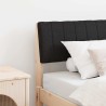 Tête de lit capitonnée Noir 75 cm Pin massif 626890626890