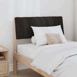 Tête de lit capitonnée Noir 75 cm Pin massif 626890626890