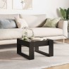 Table basse avec LED infini noir 50x53x30 cm 626891626891
