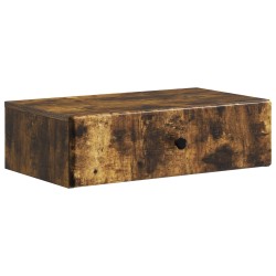 Table d'appoint murale Chêne fumé 59 x 34,5 x 17 cm 626893626893