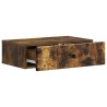 Table d'appoint murale Chêne fumé 59 x 34,5 x 17 cm 626893626893
