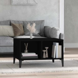 Table basse Noir 60x50x36,5 cm Bois d'ingénierie 626896626896