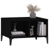 Table basse Noir 60x50x36,5 cm Bois d'ingénierie 626896626896