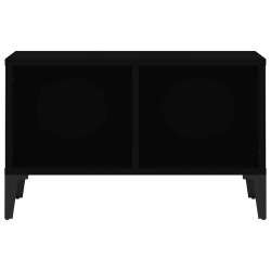 Table basse Noir 60x50x36,5 cm Bois d'ingénierie 626896626896