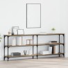 Table console chêne artisanal 200 x 29 x 75 cm 626898626898
