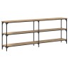 Table console chêne artisanal 200 x 29 x 75 cm 626898626898