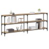 Table console chêne artisanal 200 x 29 x 75 cm 626898626898