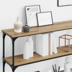 Table console chêne artisanal 200 x 29 x 75 cm 626898626898