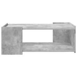 Table basse Gris béton 90 x 50 x 33 cm Bois d'ingénierie 626904626904