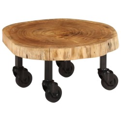 Table basse bois d'acacia massif 60x55x25 cm 626905626905