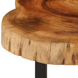 Table basse bois d'acacia massif 60x55x25 cm 626905626905